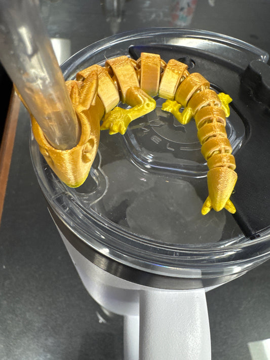 Dragon Straw Charm